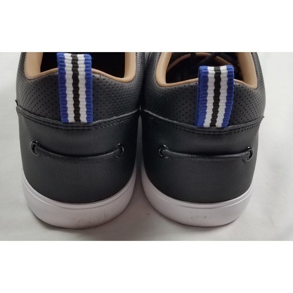 Lacoste Men's Sz. 11.5  Bayliss 119 1 U Black/White Leather Sneaker - Picture 4 of 8